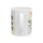 Stylish Ceramic Mug for Coffee Lovers, Gift for Friends, Inspirational Quote Mug, Unique Home Decor, Perfect for Birthdays