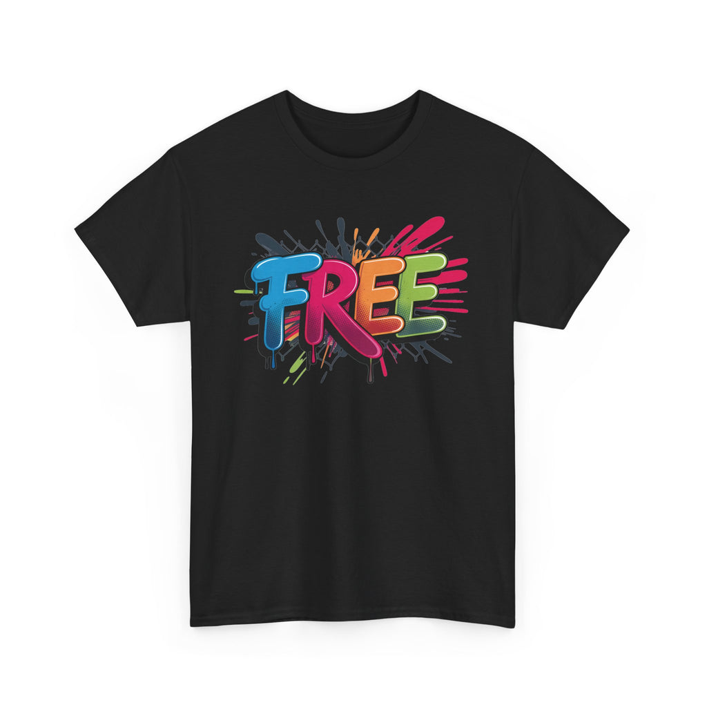 Vibrant Graphic Tee for Freedom Lovers, Unisex Cotton T-Shirt, Casual Wear, Gift for Friends, Summer Style, Graphic T-Shirt