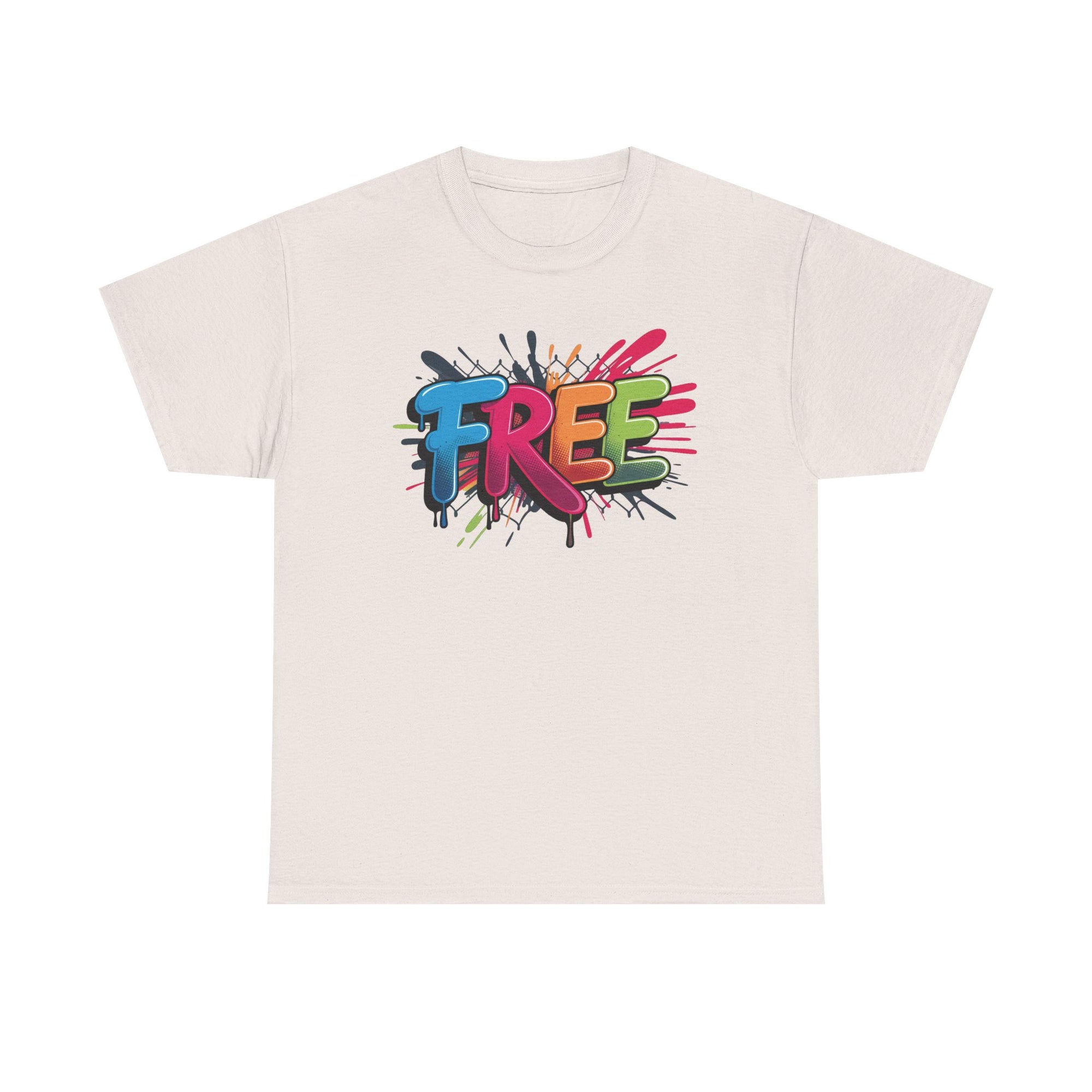 Vibrant Graphic Tee for Freedom Lovers, Unisex Cotton T-Shirt, Casual Wear, Gift for Friends, Summer Style, Graphic T-Shirt