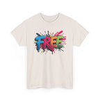 Vibrant Graphic Tee for Freedom Lovers, Unisex Cotton T-Shirt, Casual Wear, Gift for Friends, Summer Style, Graphic T-Shirt