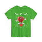 Cute Apple Graphic Tee - Love You More, Unisex Heavy Cotton Tee, Funny Gift, Casual Wear, Foodie Shirt, Valentine's Day Apparel